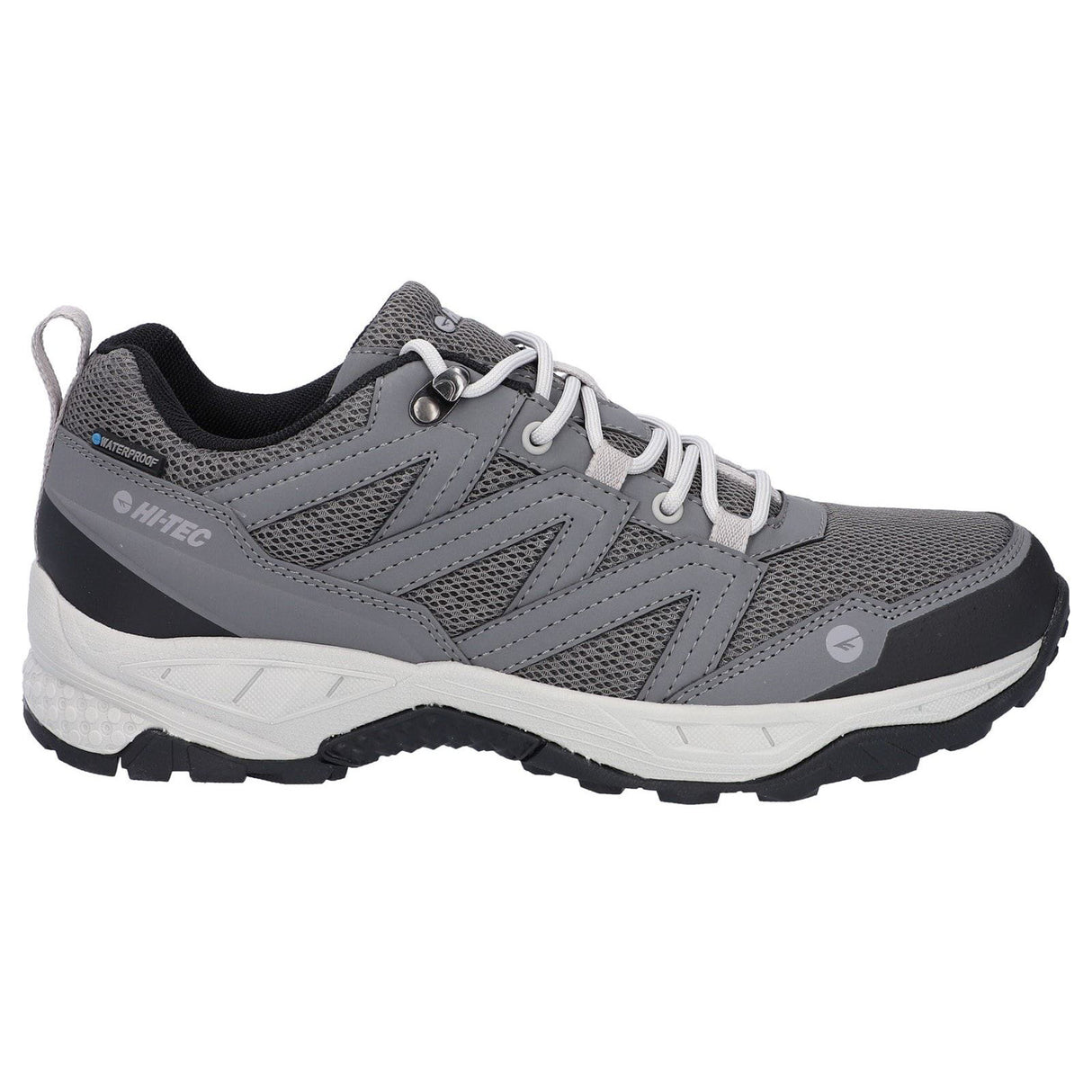 Hi-Tec Mens Saunter WP Hiking Boots Grey