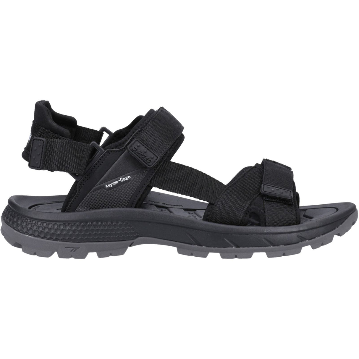 Hi-Tec Mens Sierra Sandal Black/Grey