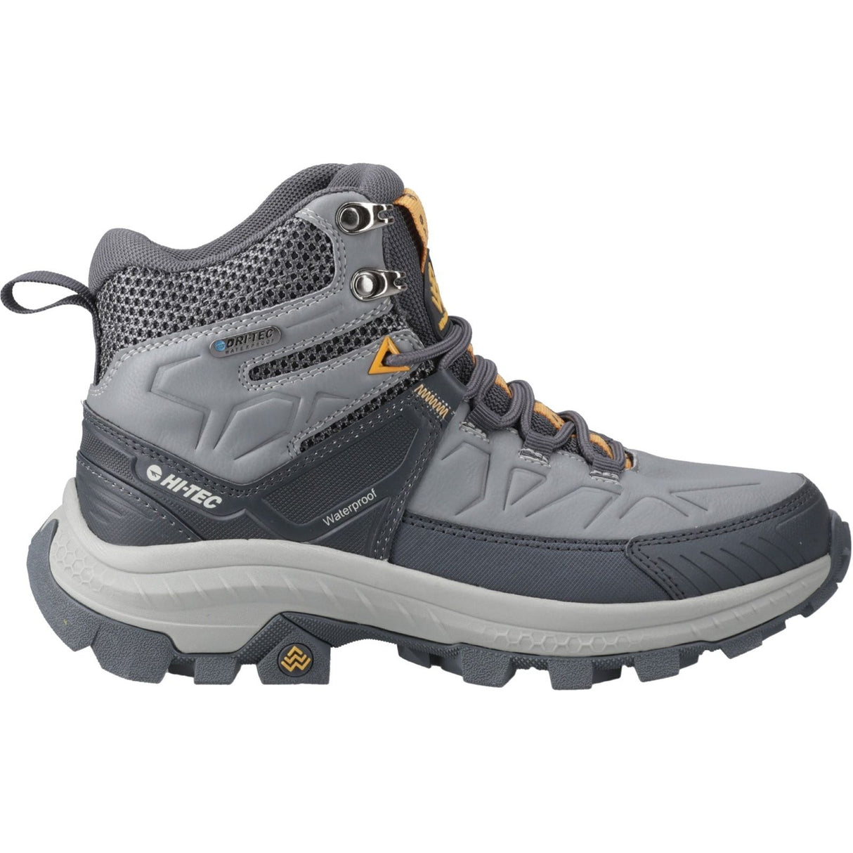 Hi-Tec Womens Rainier Hiking Boots Cool Grey
