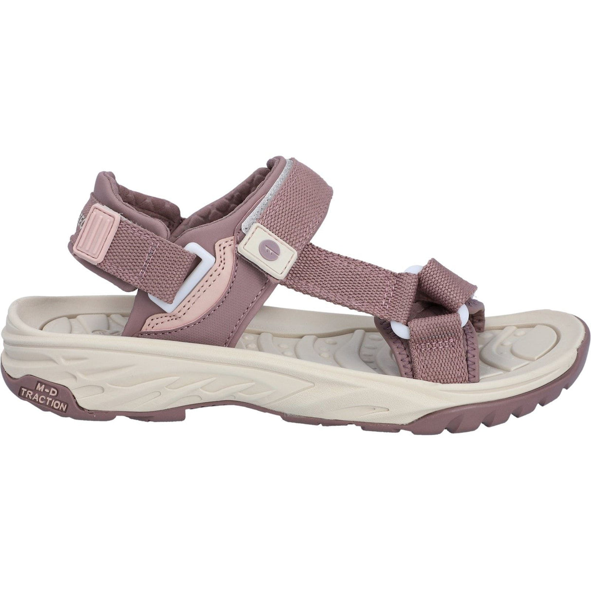 Hi-Tec Womens Ula Raft Sandal Rose/Grey