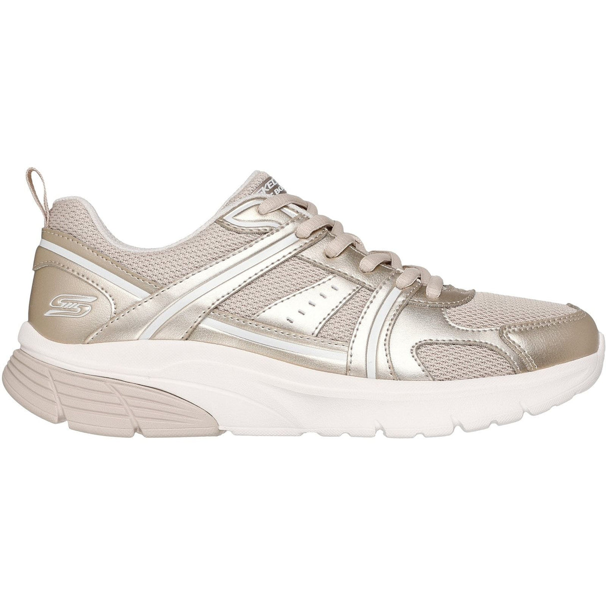 Skechers Womens BOBS Vamos Trainers Gold