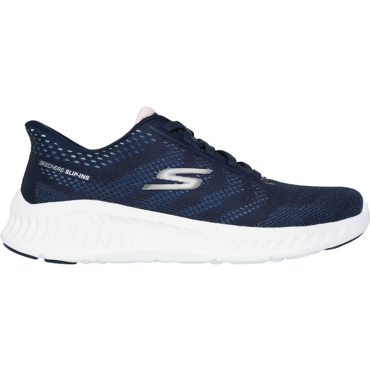 Skechers Womens Go Walk Now Khloe Trainers Navy/White