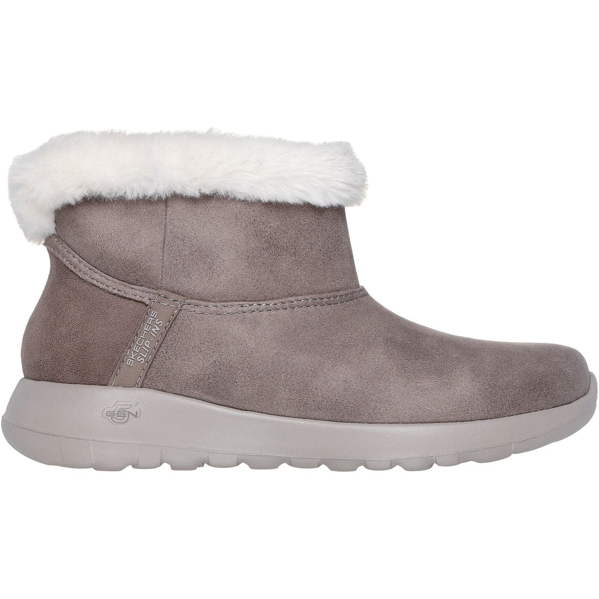 Skechers Womens On-the-GO Joy Cozy Dream Boots Dark Taupe