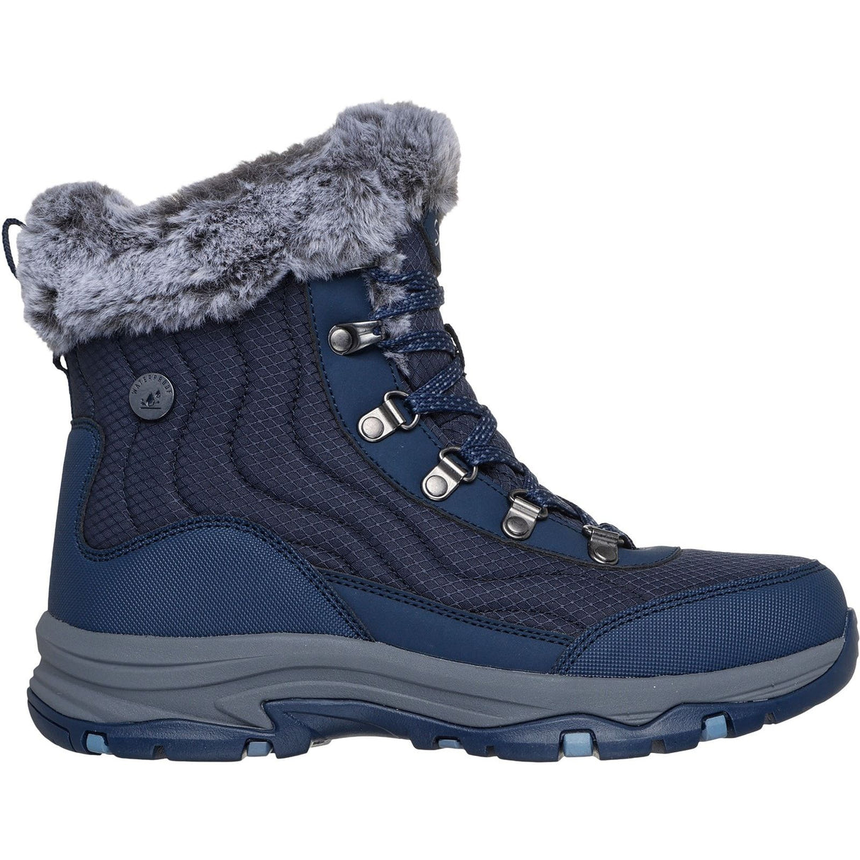 Skechers Womens Trego Stormie Boot Navy
