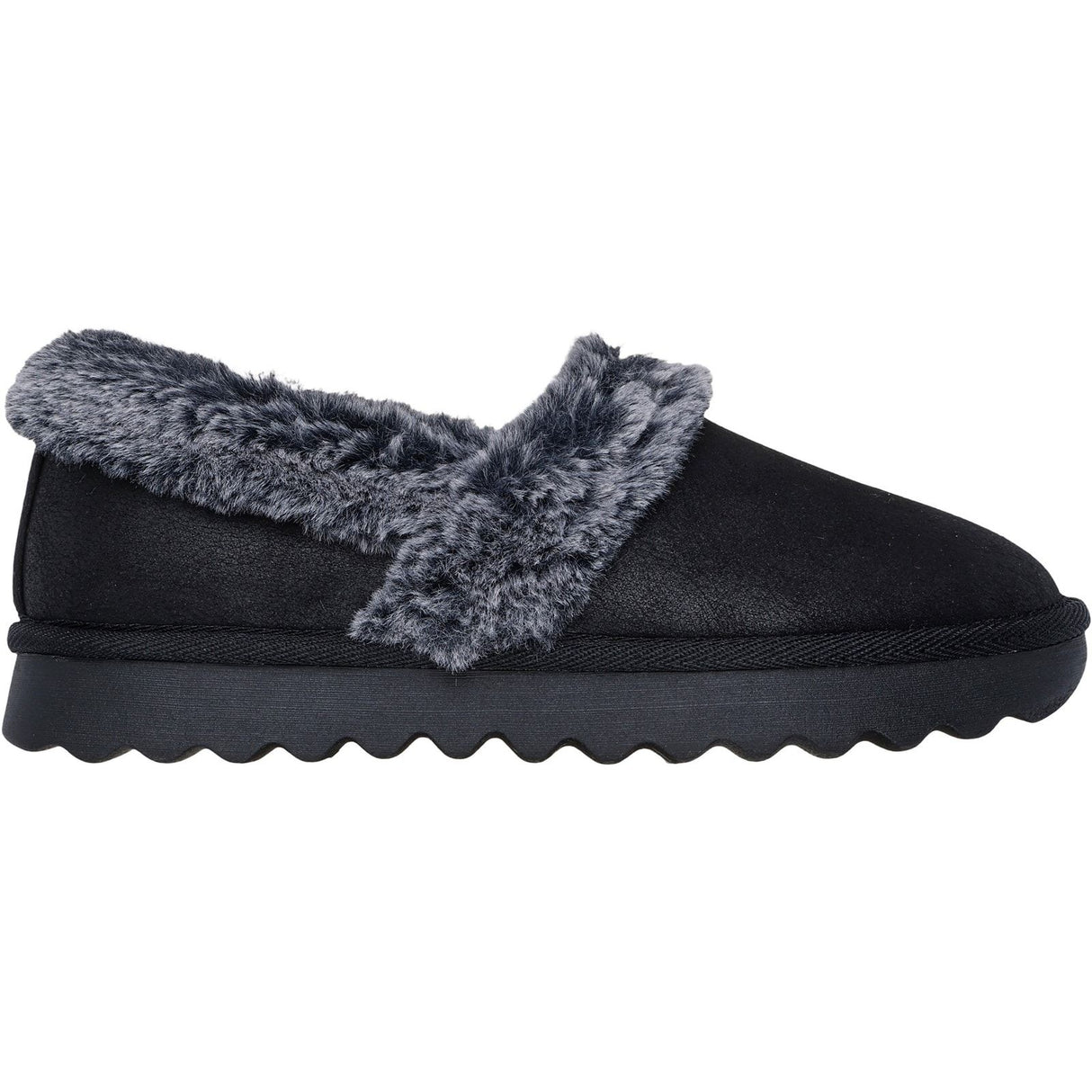 Skechers Womens Cozy Up Slippers Black