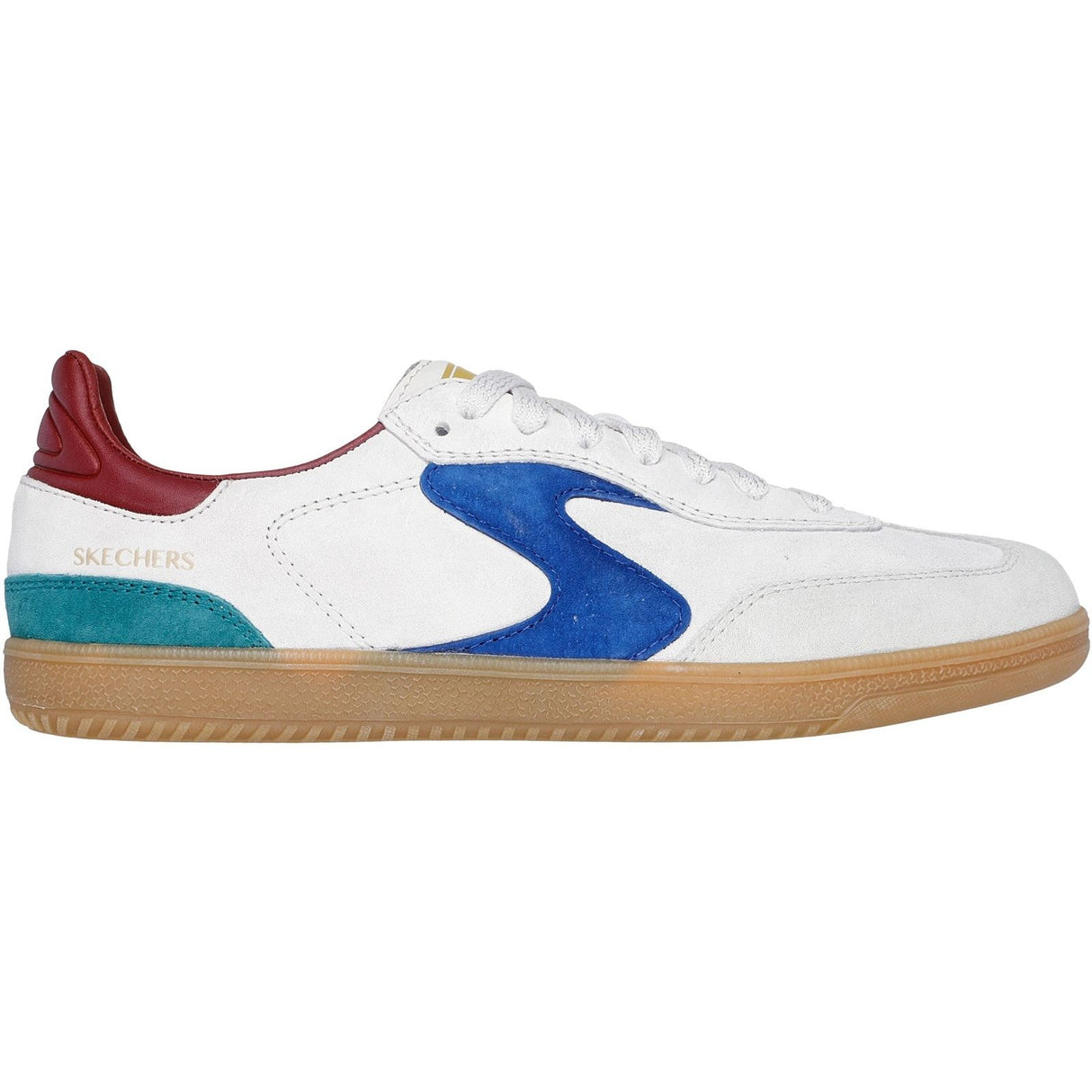 Skechers Womens Hotshot For The Win Trainer Light Grey/Multi