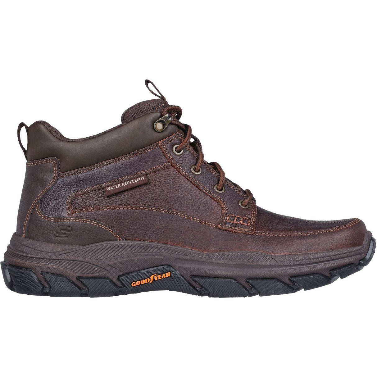 Skechers Mens Respected Boswell Hiker Red/Brown