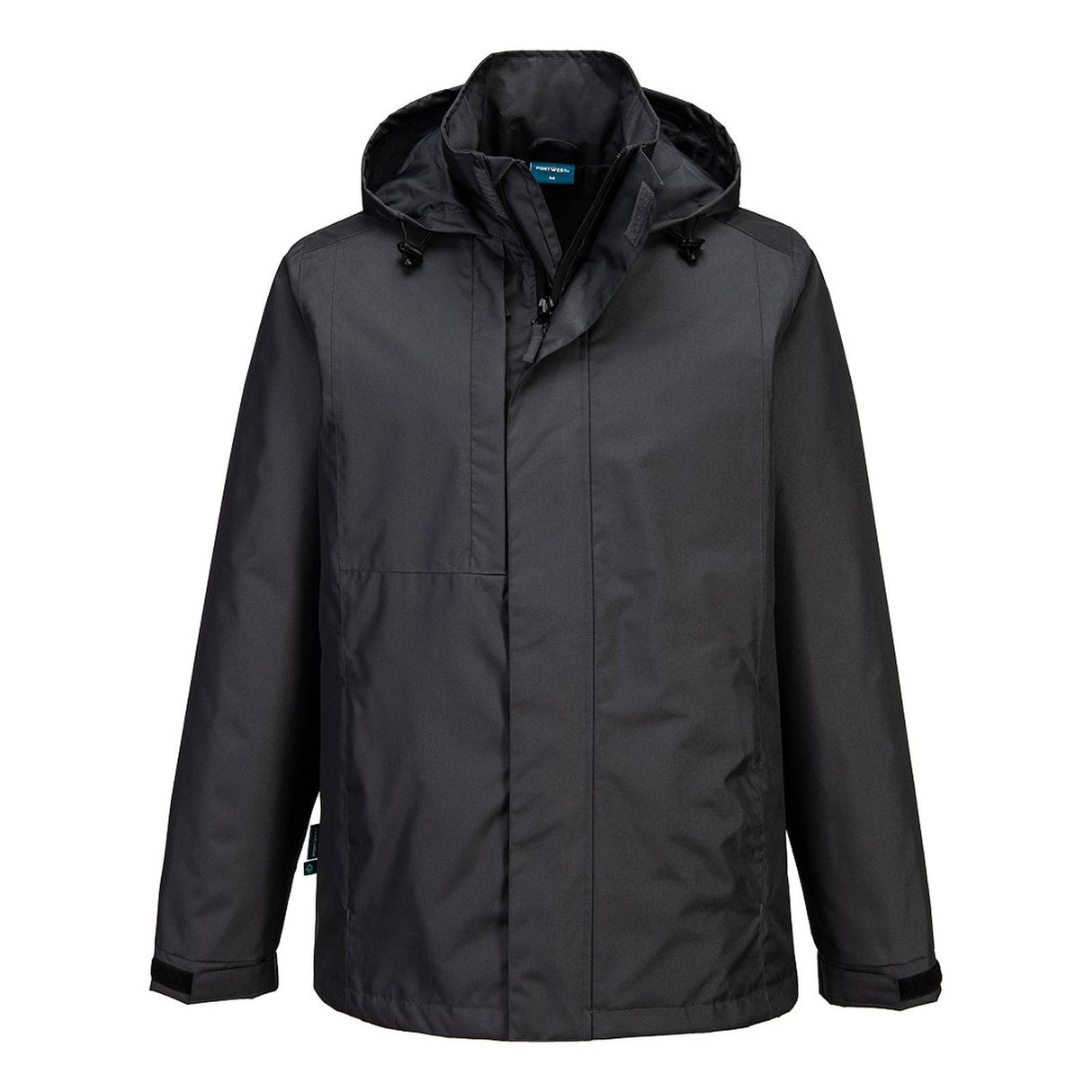 Portwest WX2 Eco Rain Jacket Metal Grey