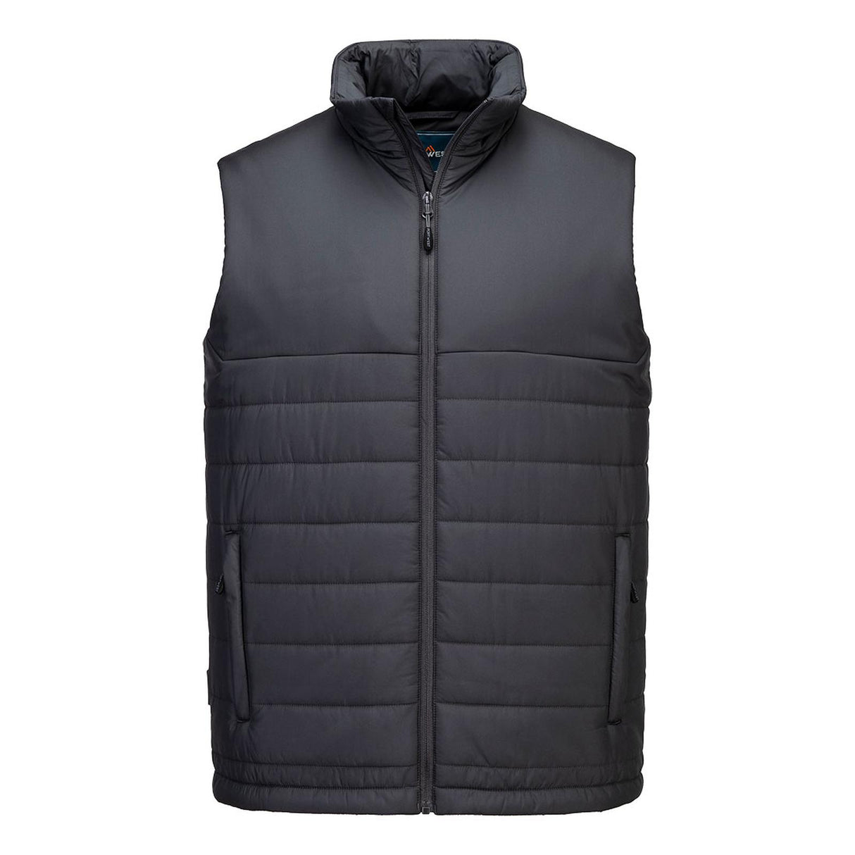 Portwest Professional Insulated Baffle Gilet Metal Grey