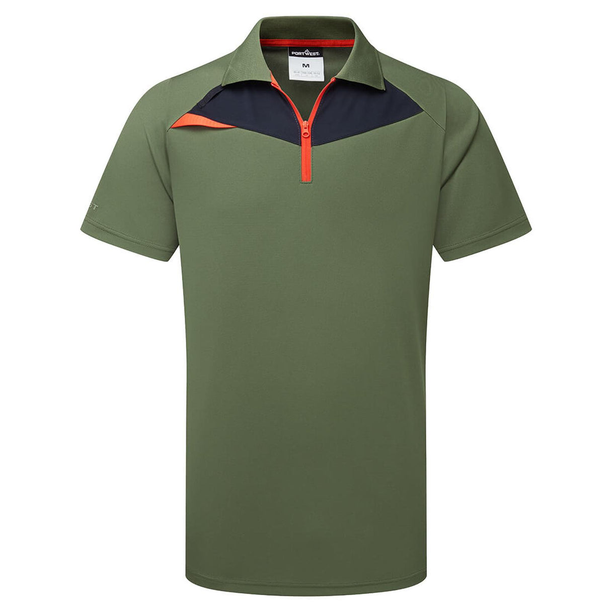 Portwest DX4 Polo Shirt S/S Moss Green