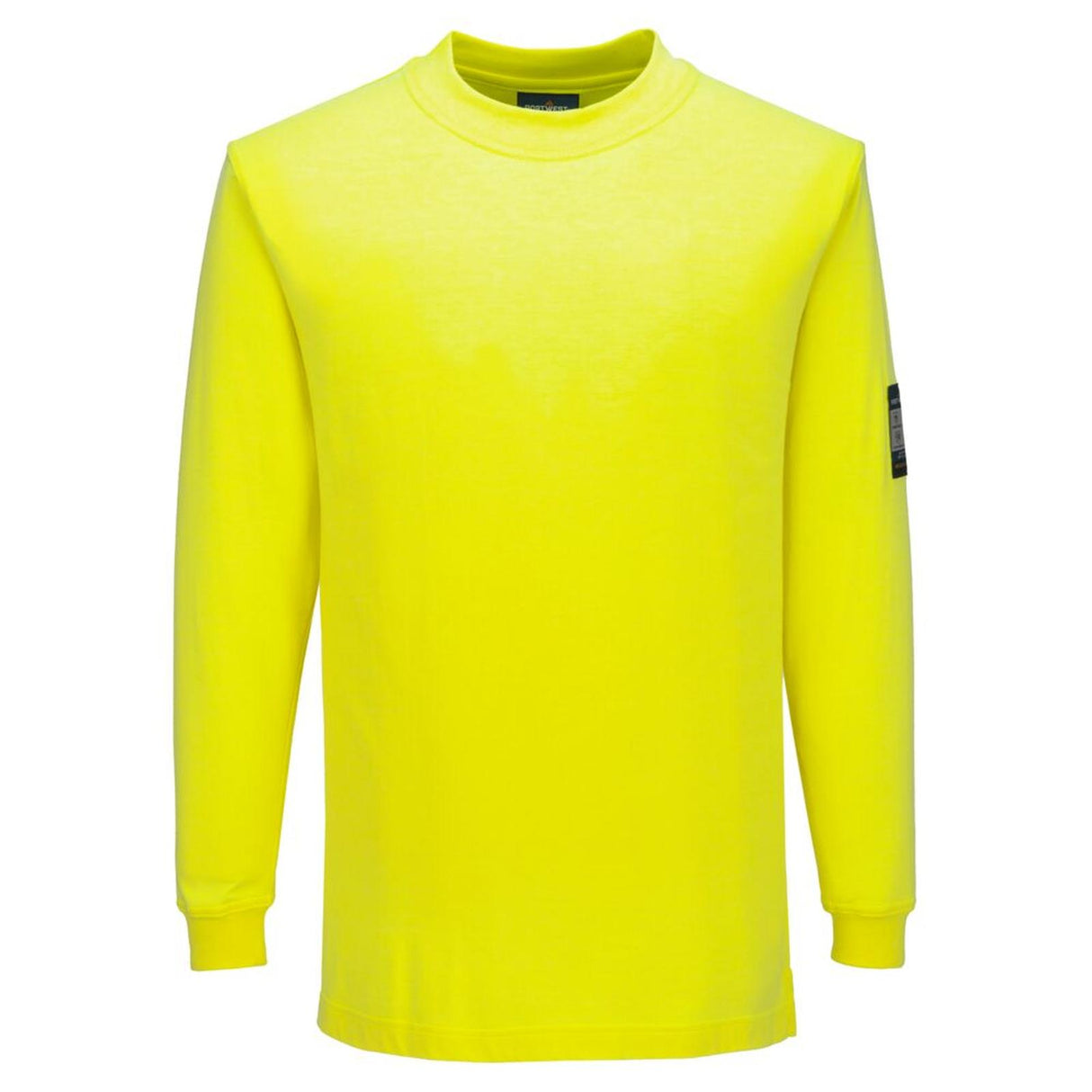 Portwest Modaflame Knit FR Long Sleeve T-Shirt Yellow