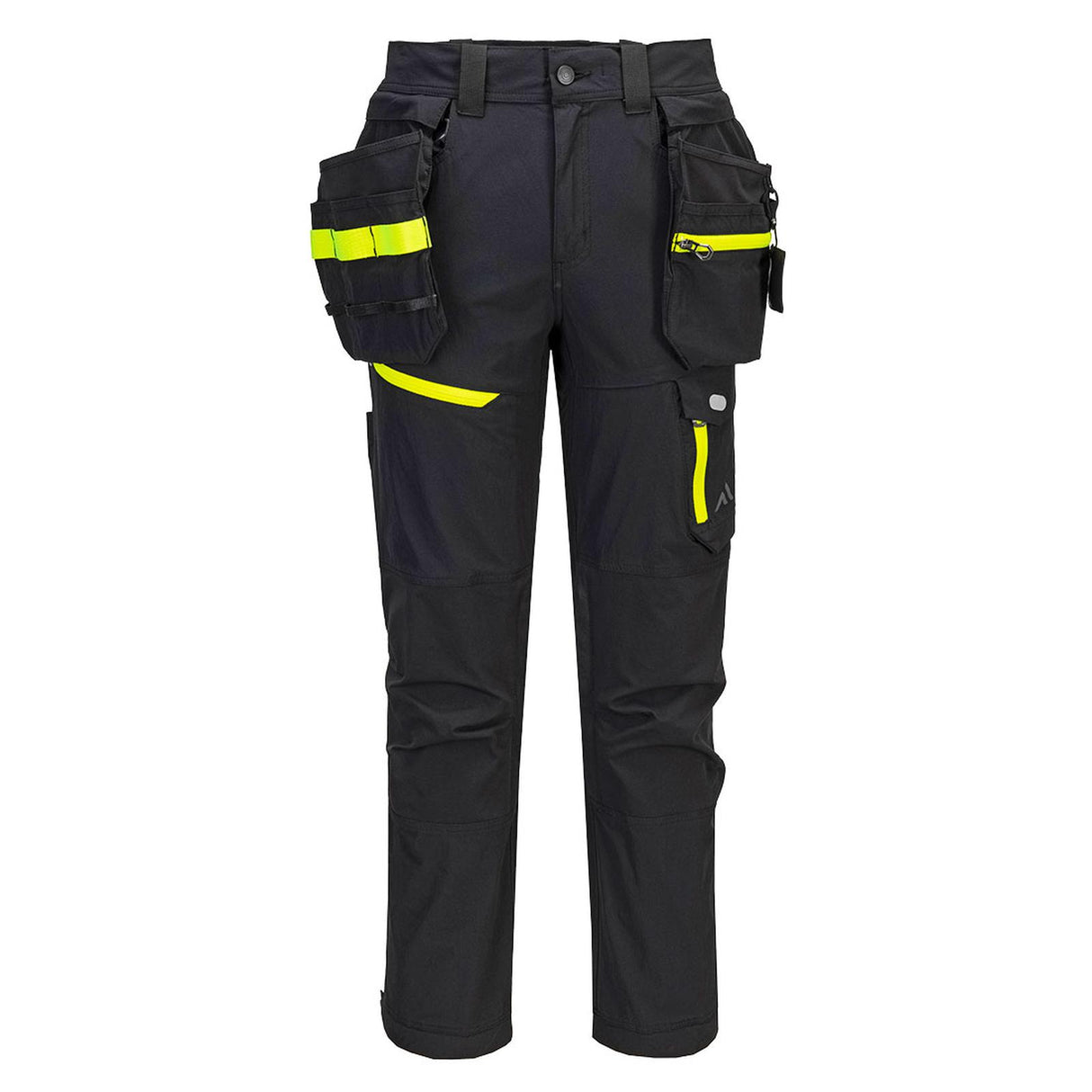 Portwest EV4 Lightweight Detachable Holster Trousers Black