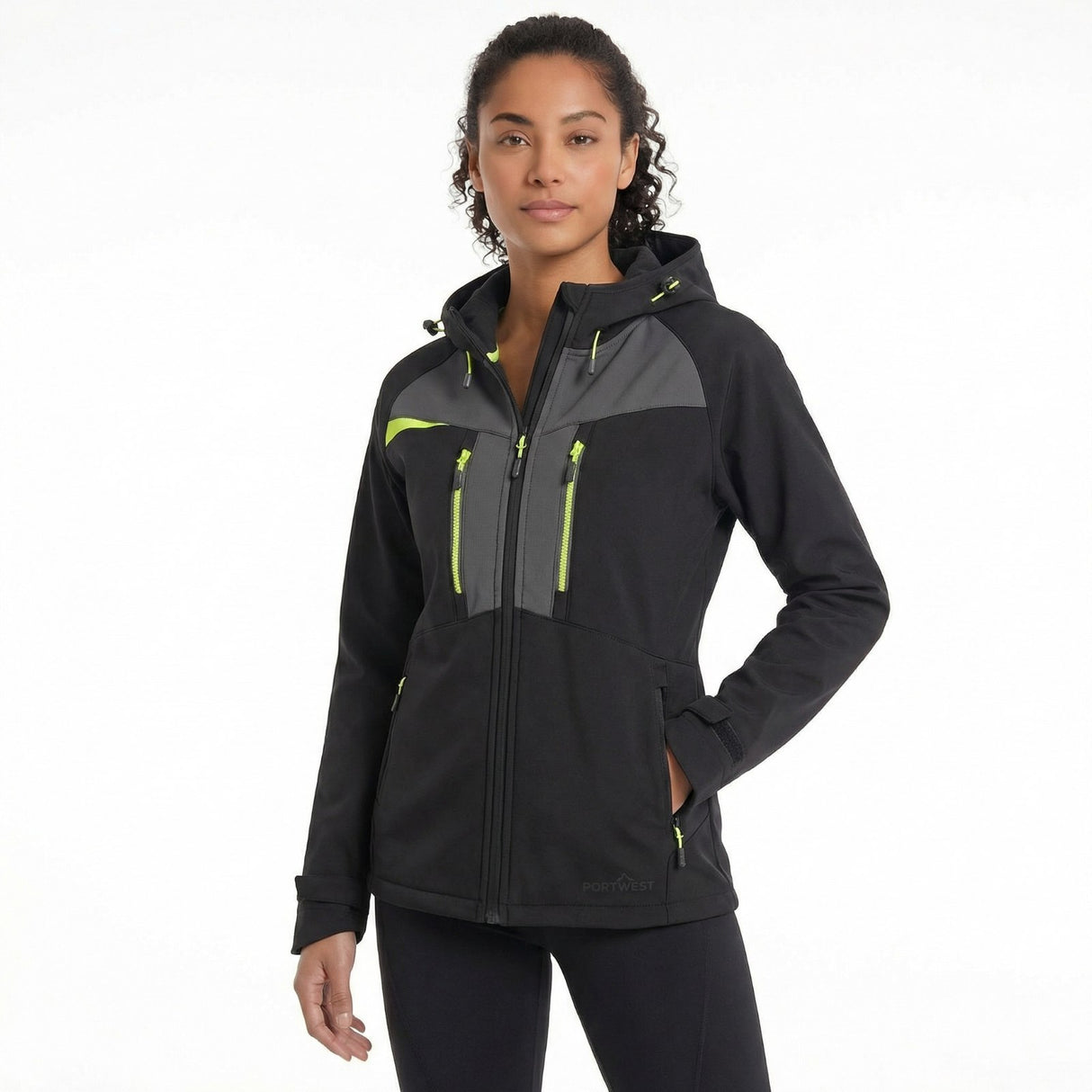 Portwest DX4 Women's Softshell (3L) Black