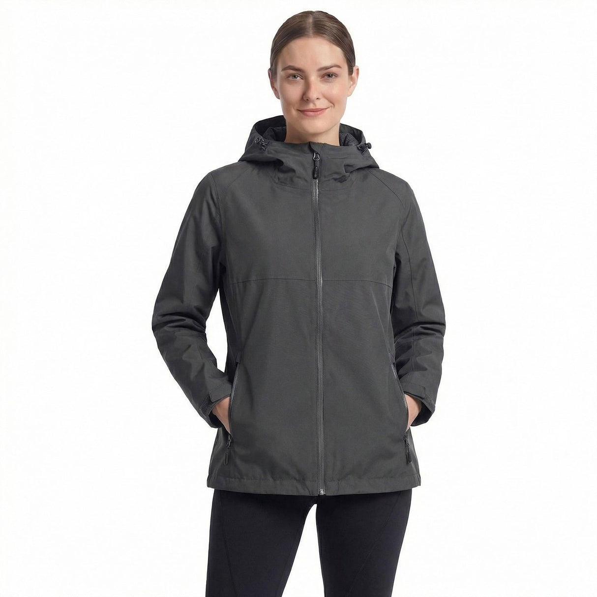 Portwest Women's Professional Rain Jacket Metal Grey