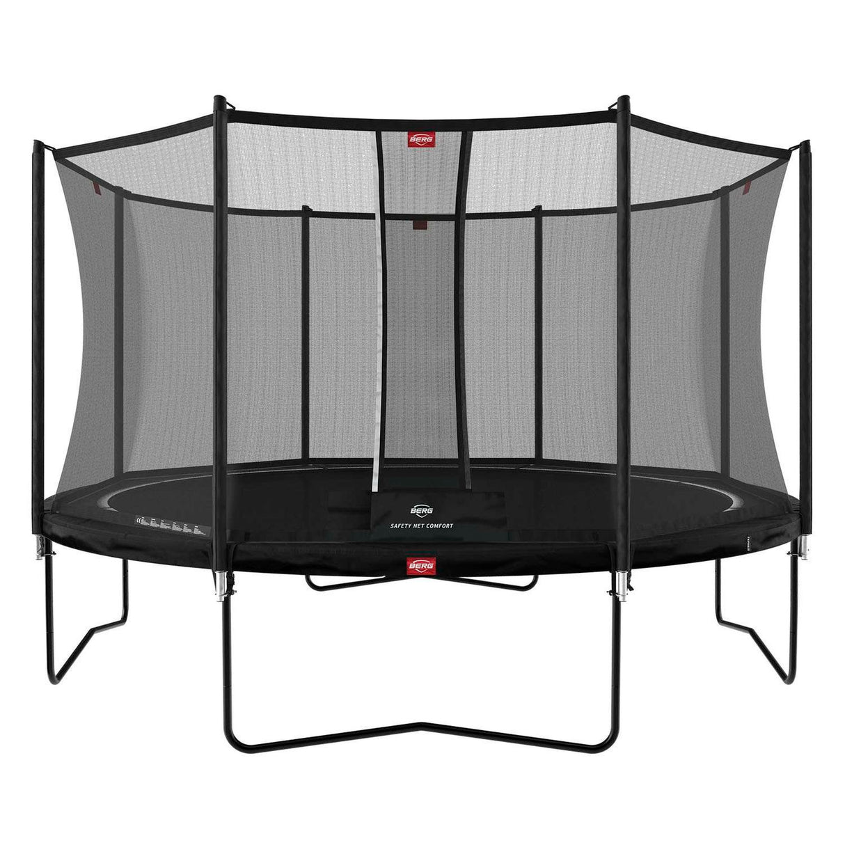 BERG Favorit Regular 430 Trampoline Black + Safety Net Comfort