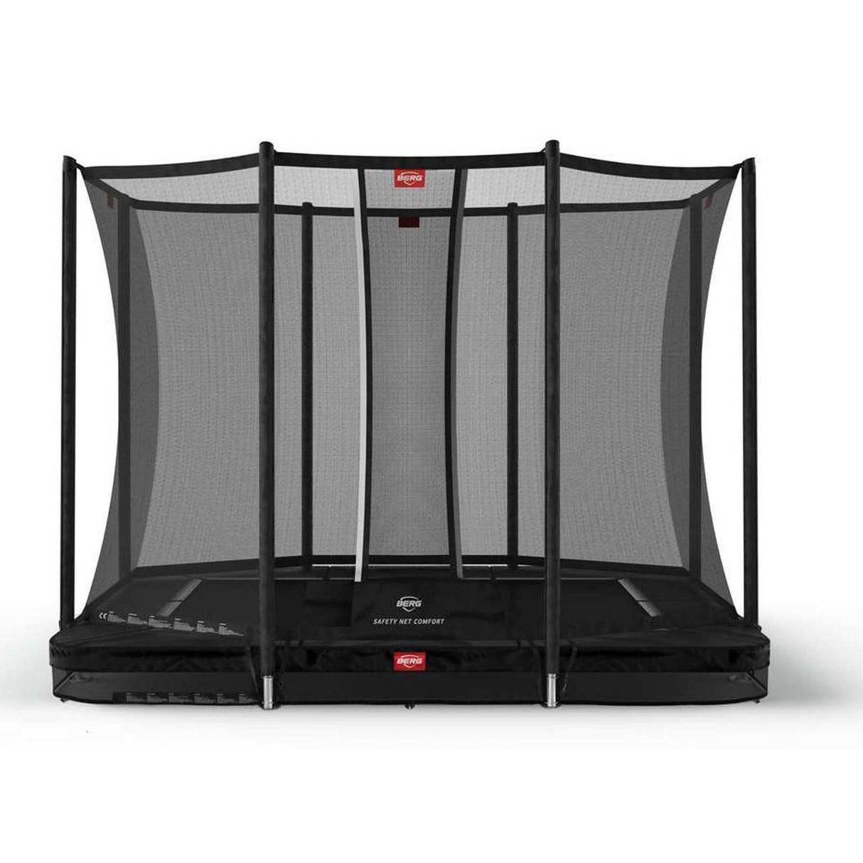 BERG Ultim Favorit InGround 280 Trampoline Black + Safety Net Comfort