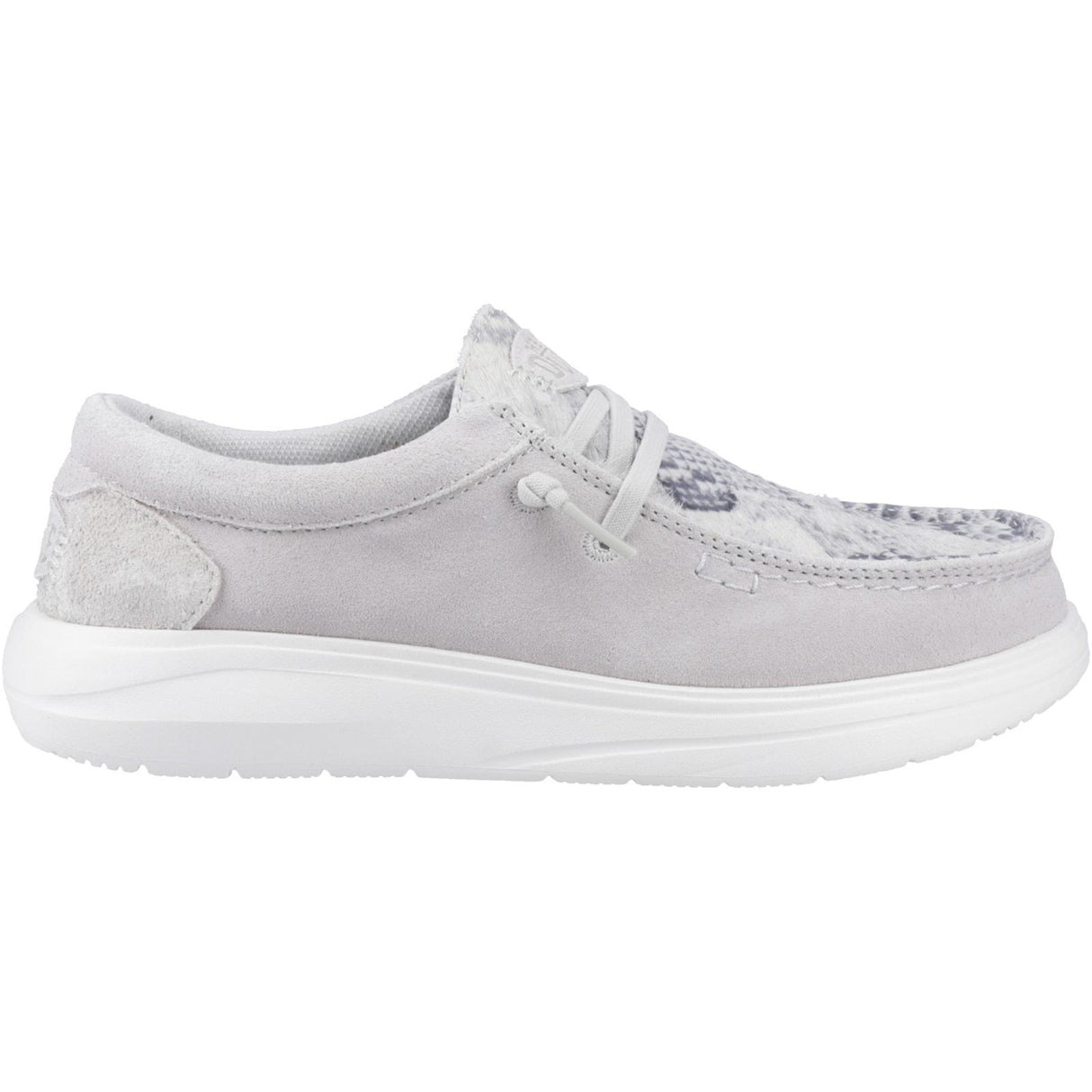 HEYDUDE Womens Wendy COMF Shoe Grey/Snake