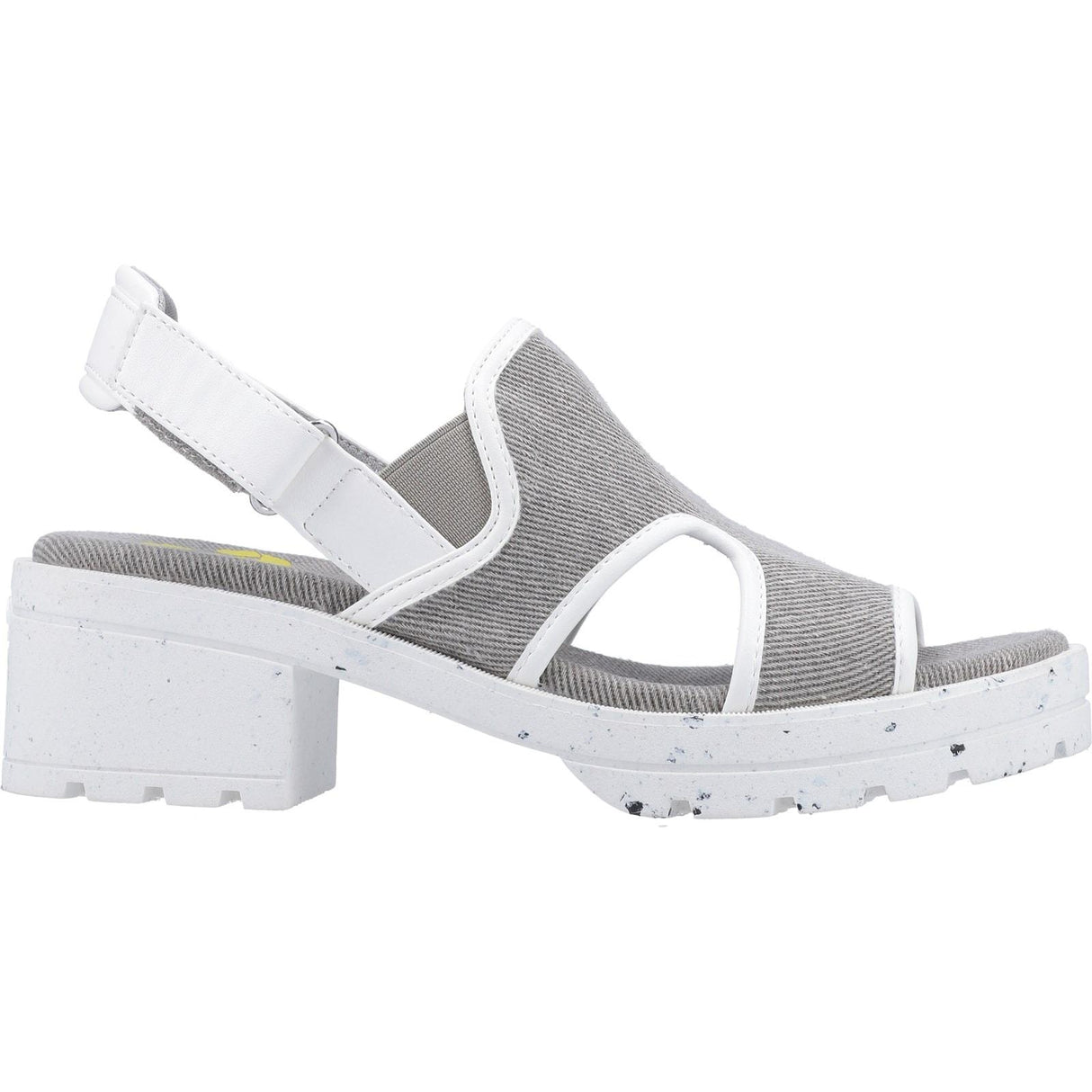 Rocket Dog Womens Lilly Sandal Grey/White