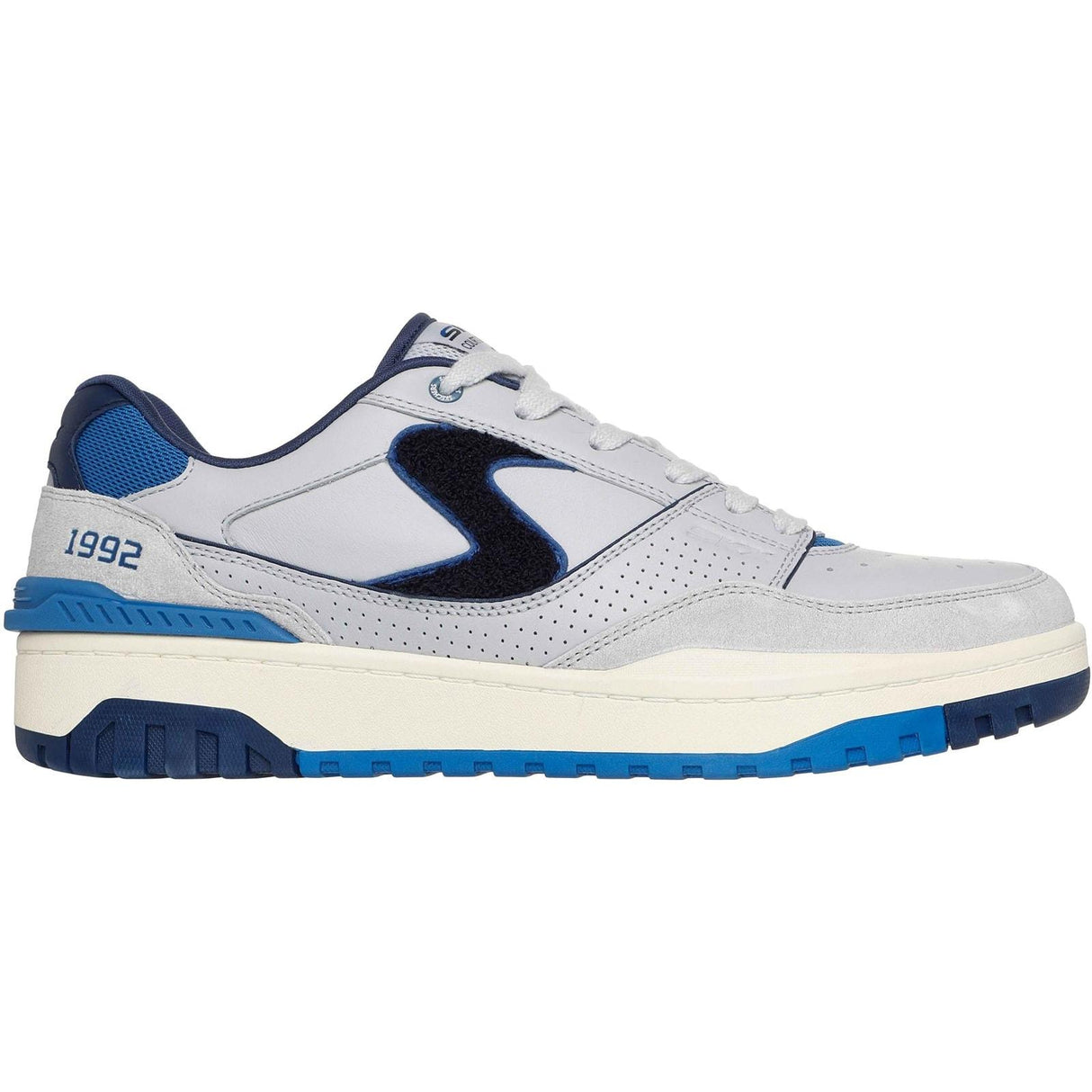 Skechers Mens S-1992 Trainer Grey/Blue