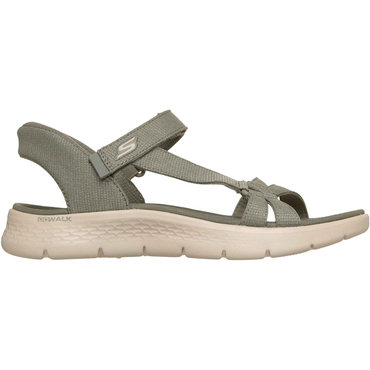 Skechers Womens GO WALK Flex Illuminate Sandal Sage