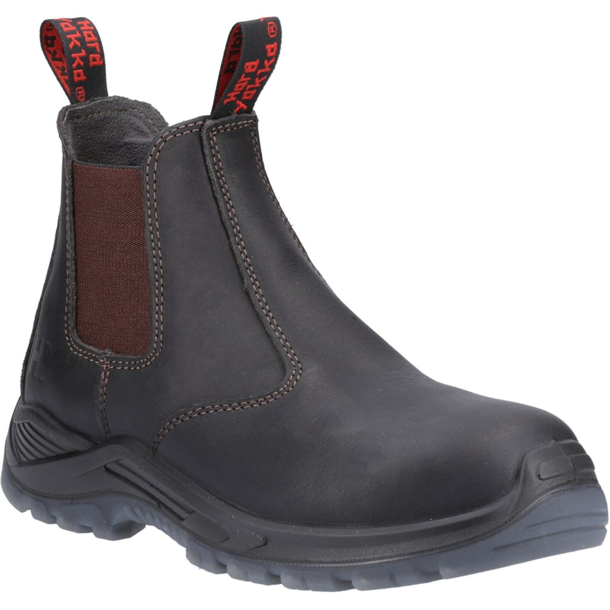 Hard Yakka Mens Banjo Elastic Gusset Safety Dealer Brown