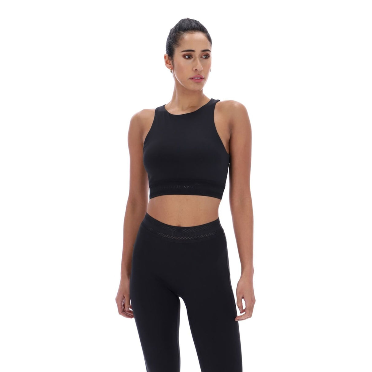 Ted Baker Sport Womens HELEN Training Long Line Bra Black