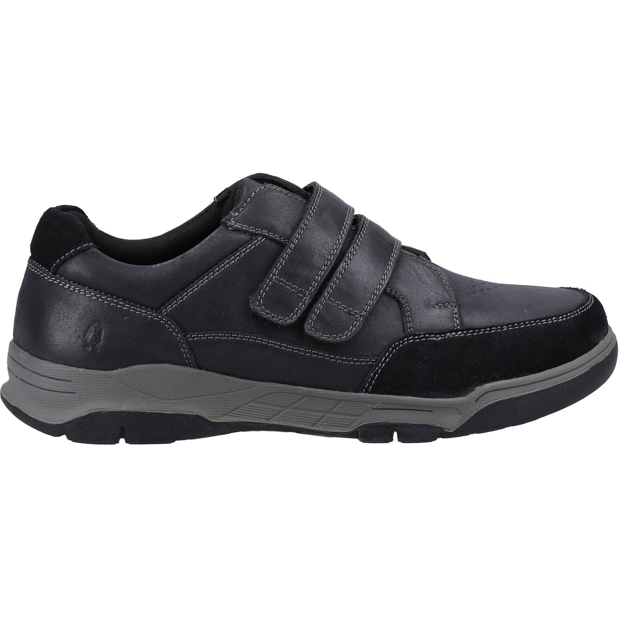 Hush Puppies Mens Fabian Double Strap Black