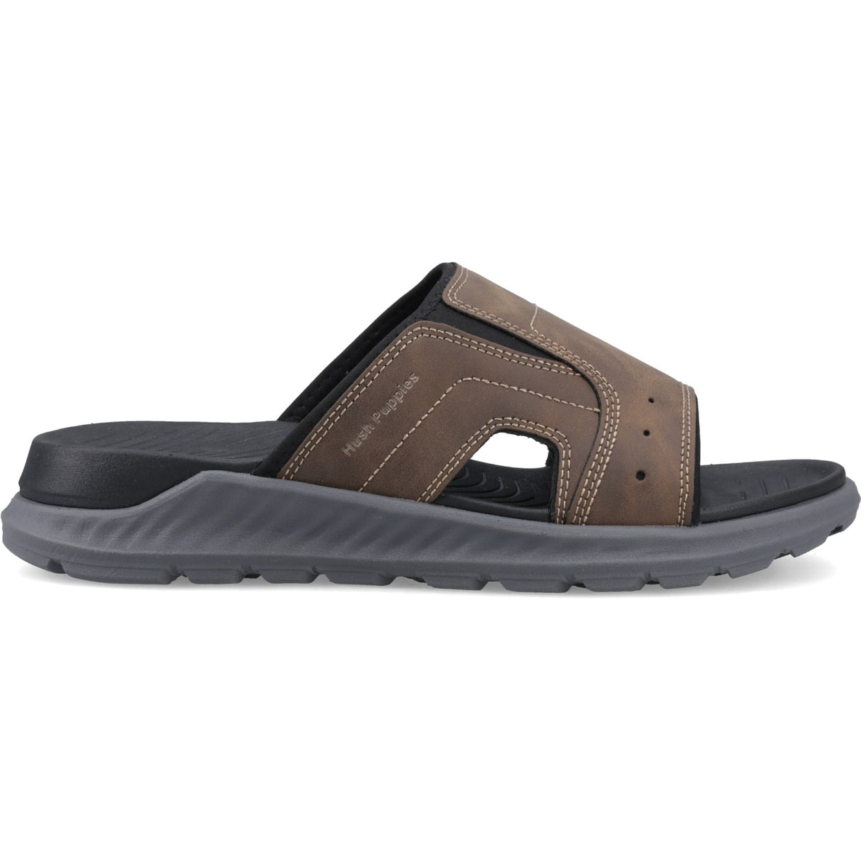 Hush Puppies Mens Lewis Sandal Brown