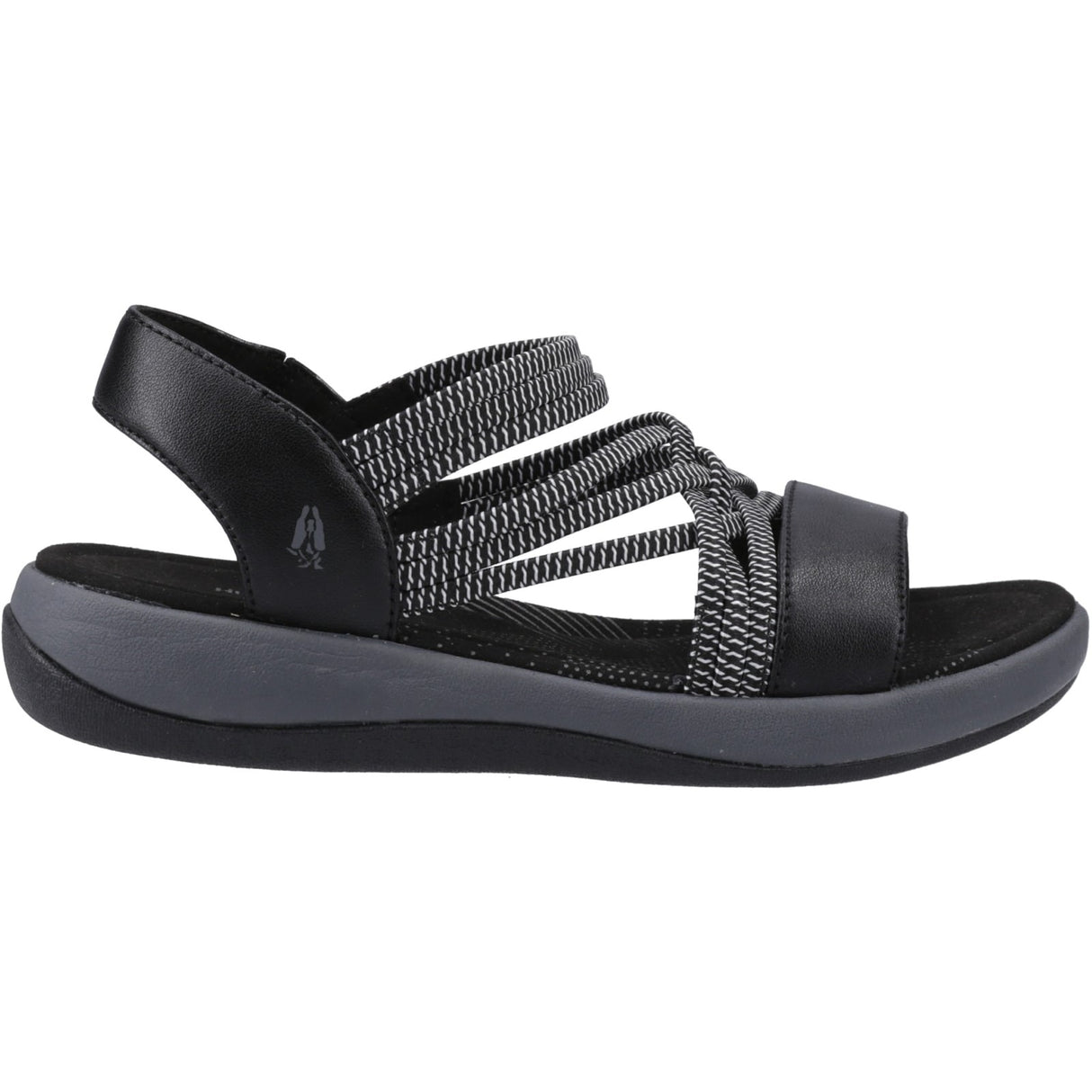 Hush Puppies Womens Susanna Sandal Black