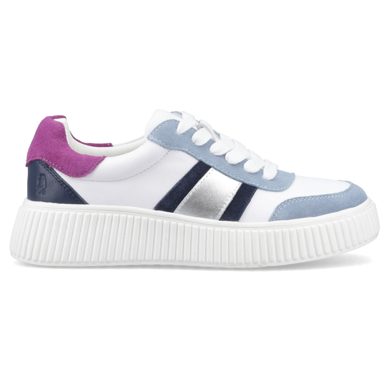 Hush Puppies Womens Holly Sneaker Silver