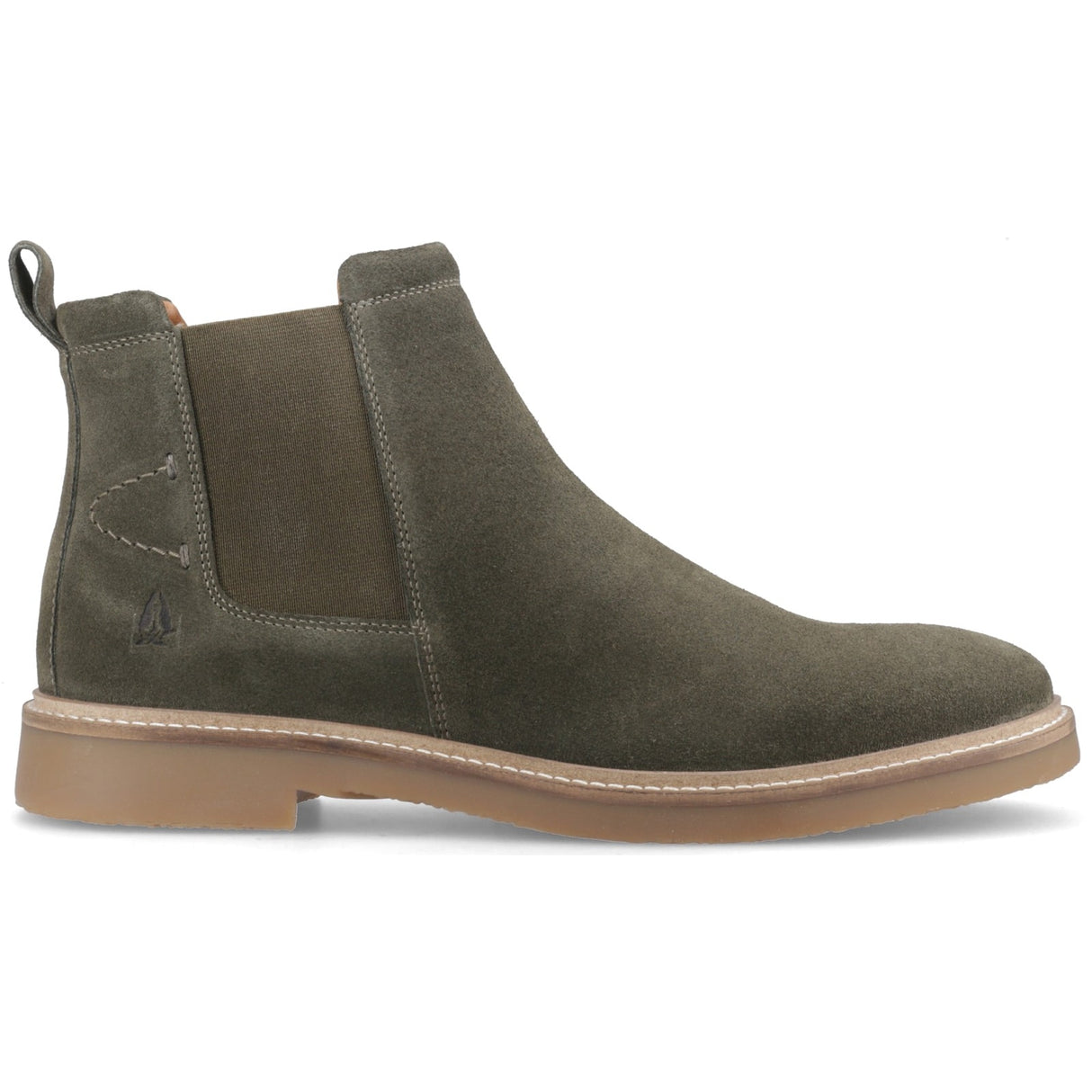 Hush Puppies Mens Gareth Chelsea Boot Khaki
