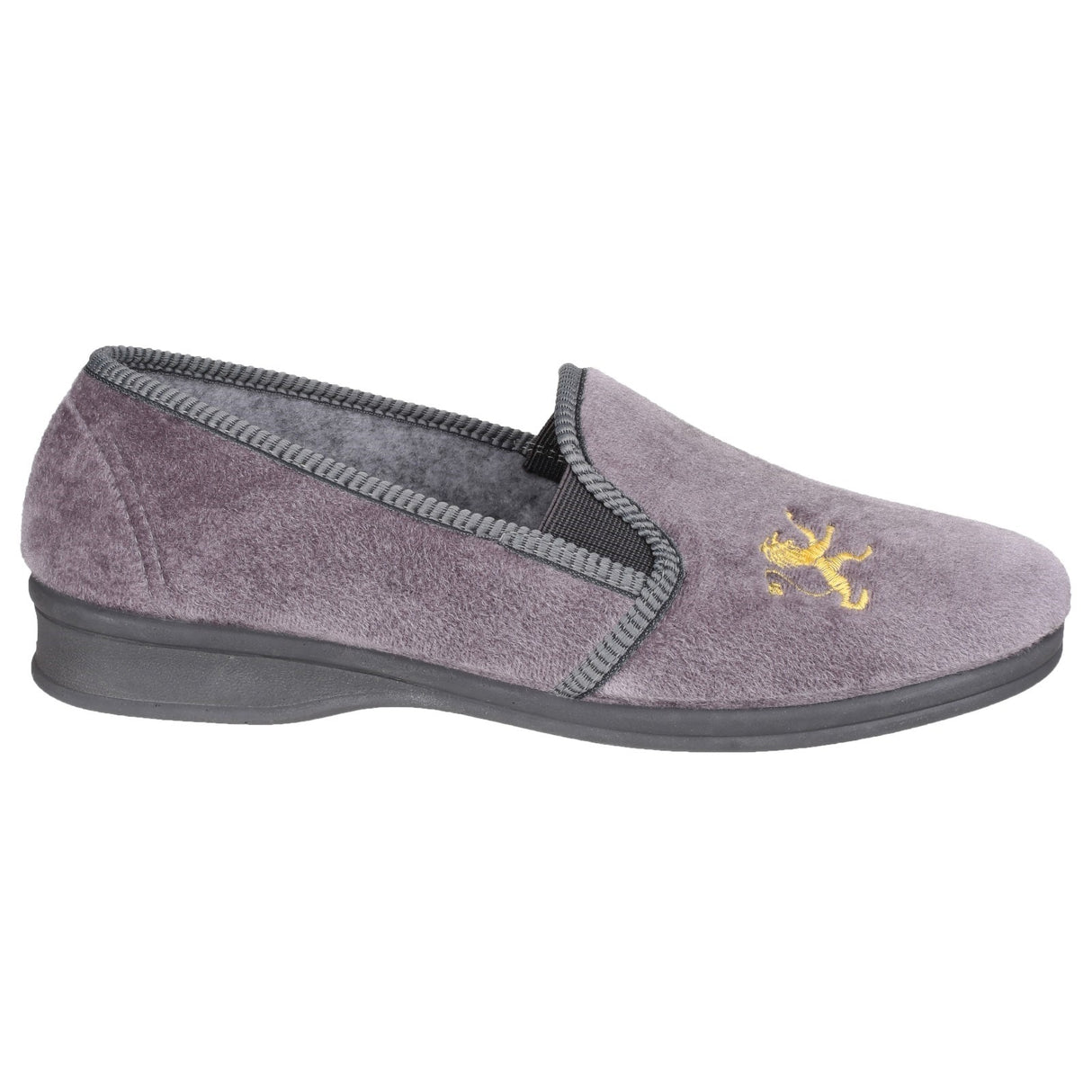 Mirak Mens Warminster Slipper Grey