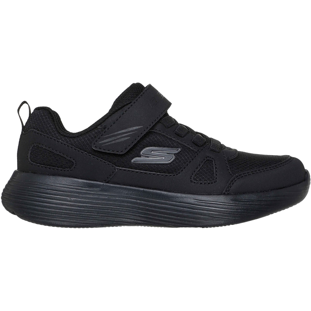 Skechers Junior Boys GO RUN 400 V.2 Technix Trainer Black