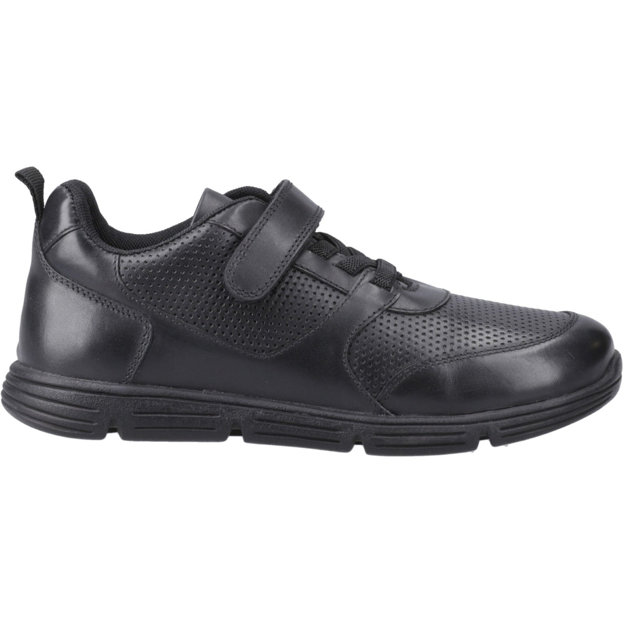 Hush Puppies Boys Alfie Bungee Snr Black