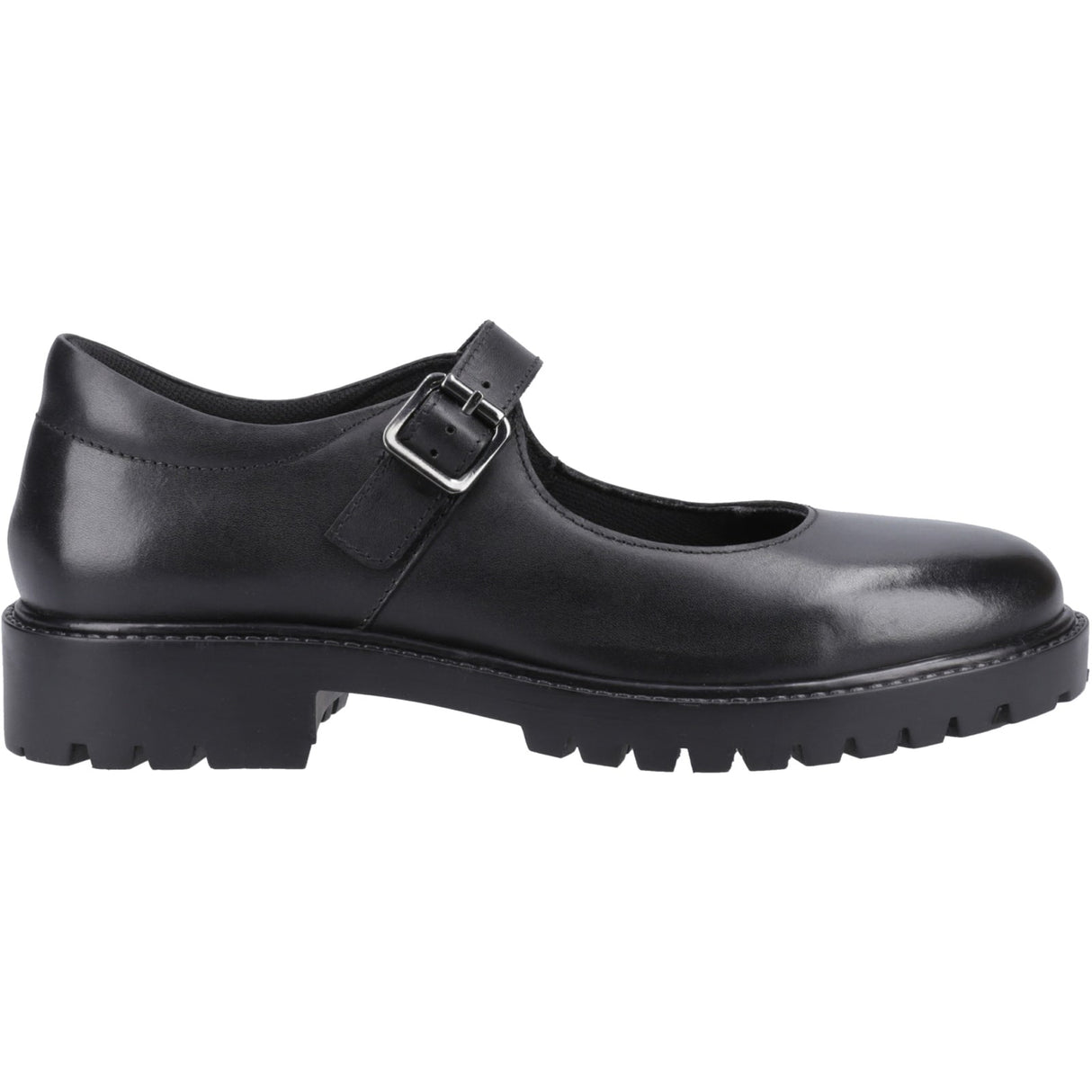 Hush Puppies Girls Aurora Senior Shoe Black