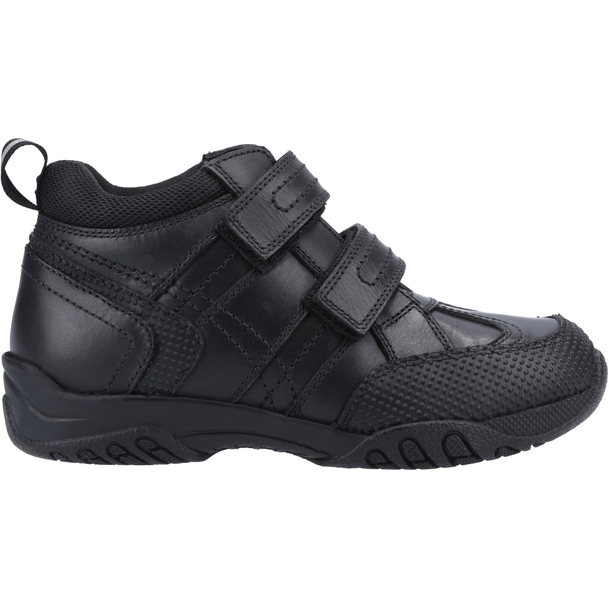 Hush Puppies Junior Boys Jezza Junior School Boot Black