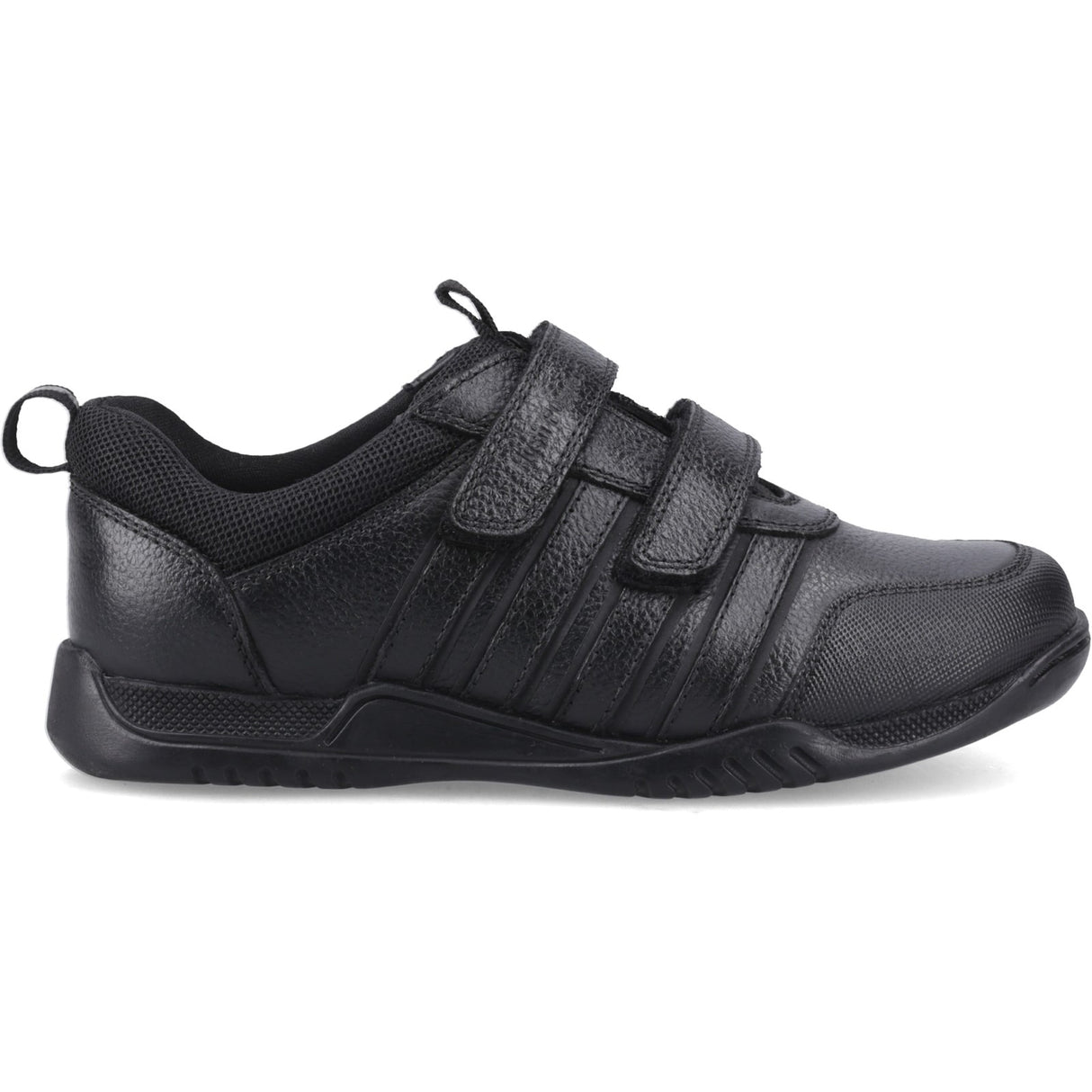 Hush Puppies Junior Boys JOSH TOUCH FASTEN 2 JNR Black