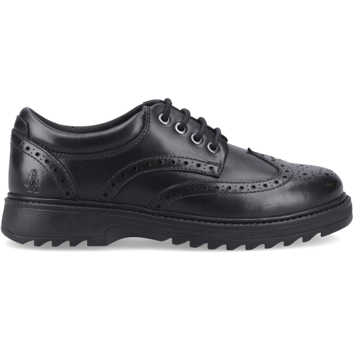 Hush Puppies Mens ROMEO BROGUE SNR2 Black