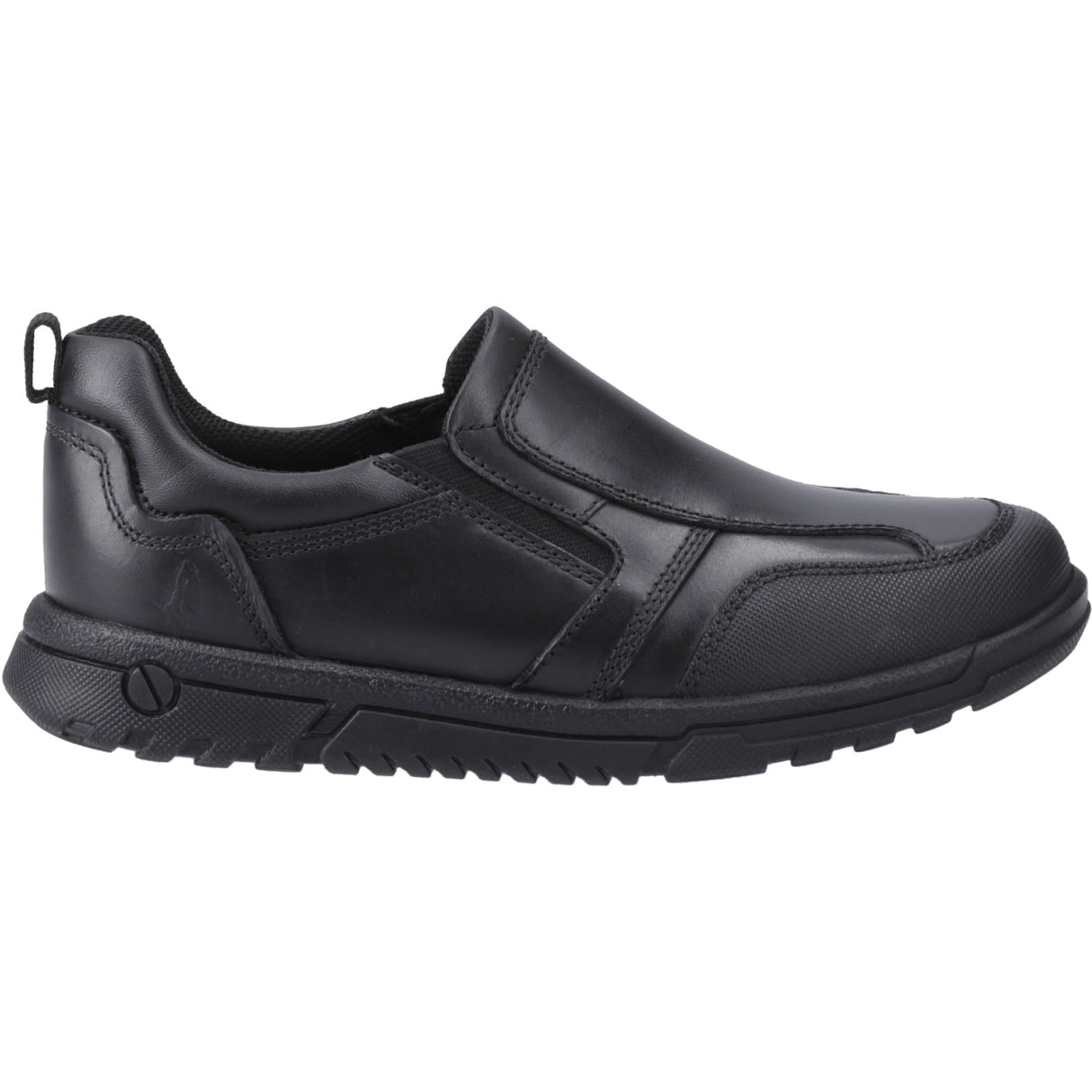 Hush Puppies Junior Boys Sergio Shoe Black
