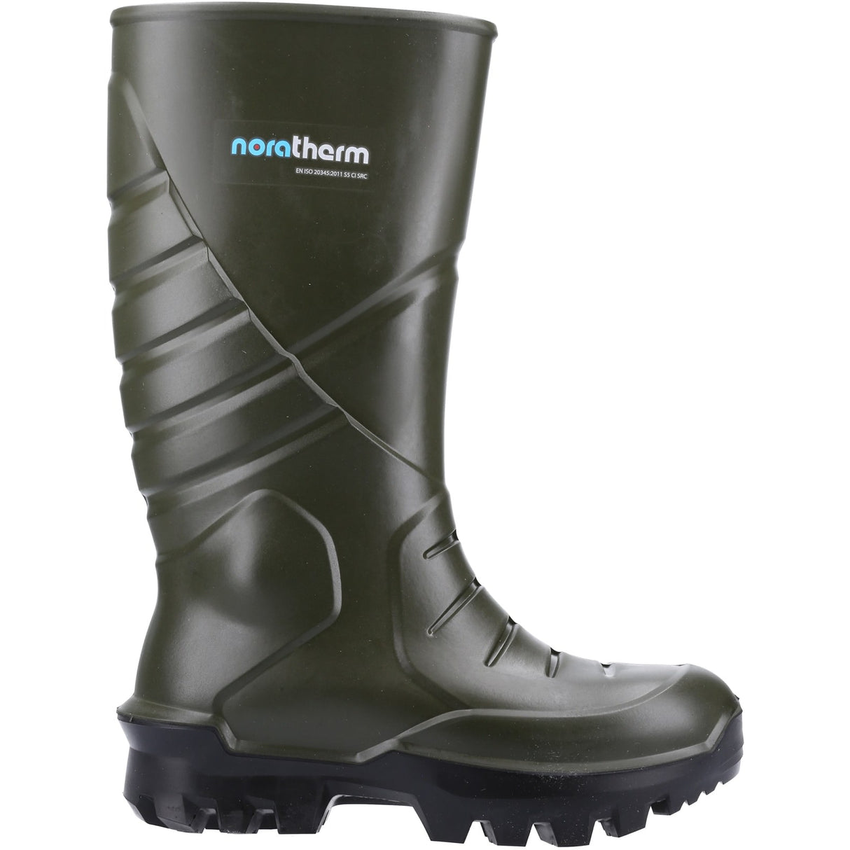 Nora Unisex Noratherm S5 Full Safety Polyurethane Thermo Boot Green/Black