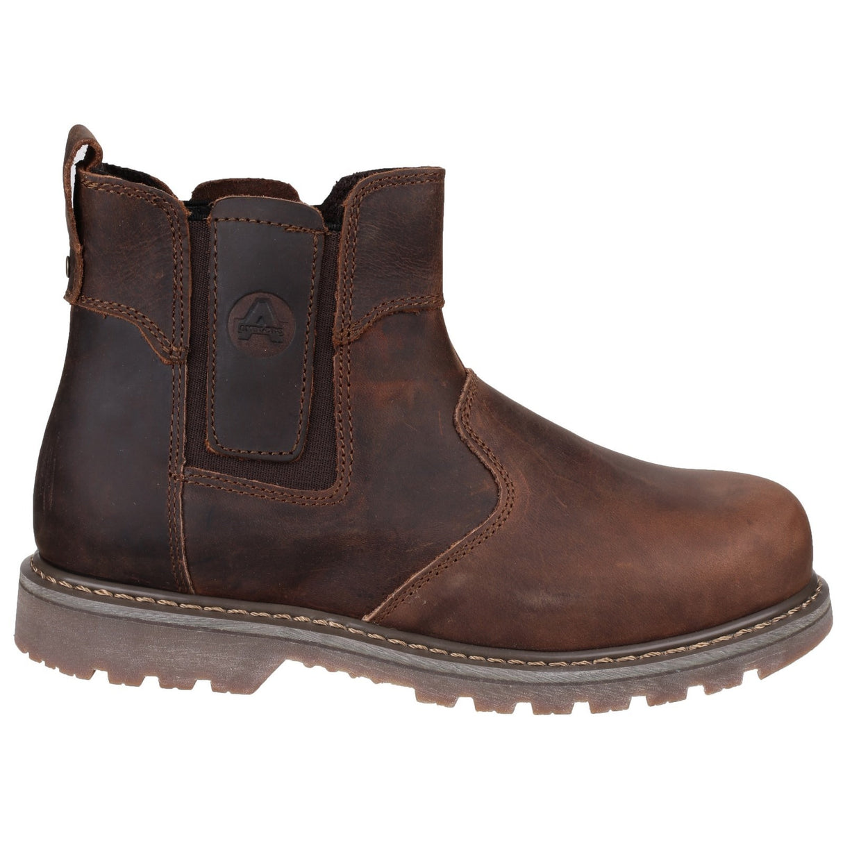 Amblers Safety Unisex FS165 Pull-On Safety Dealer Brown
