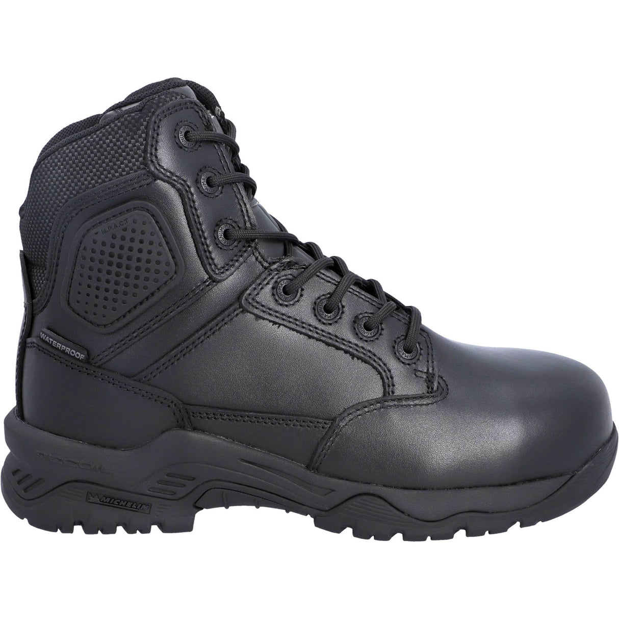 Magnum Unisex Strike Force 6.0 Side-Zip CT CP WP Uniform Safety Boot Black