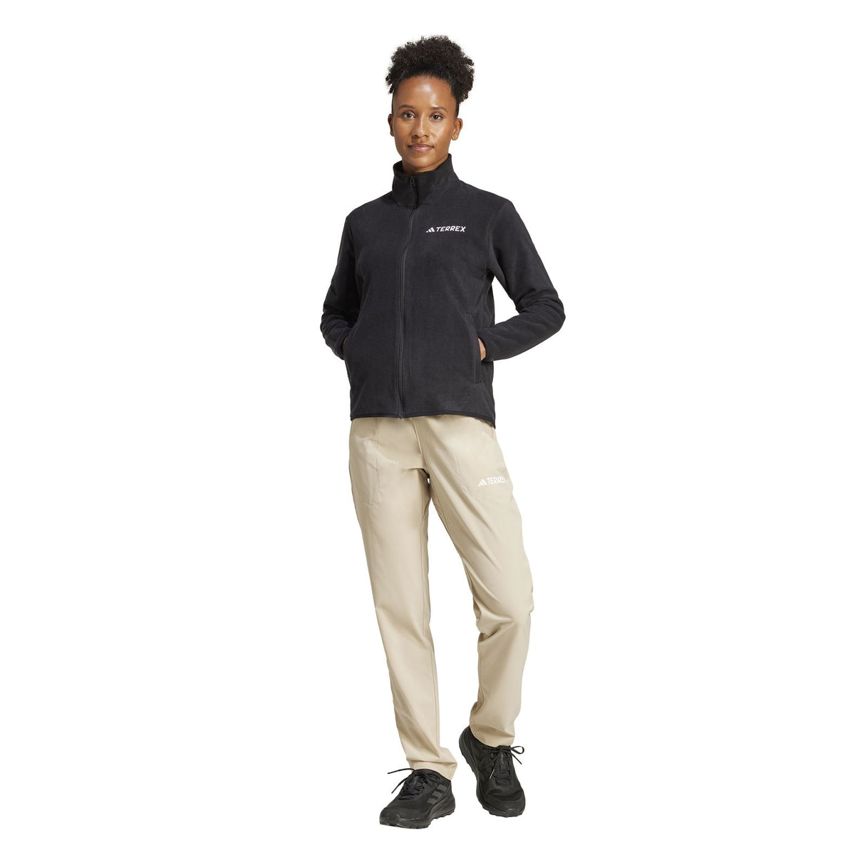 adidas Multi Essentials Full-Zip Fleece Womens Jacket