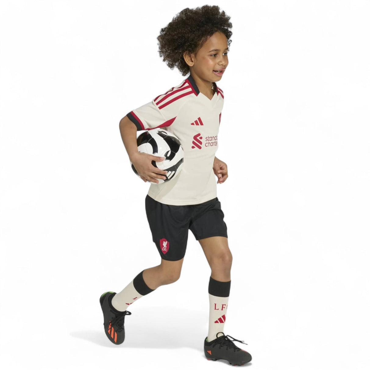 adidas Liverpool FC 2025/26 Away Kids Mini Kit