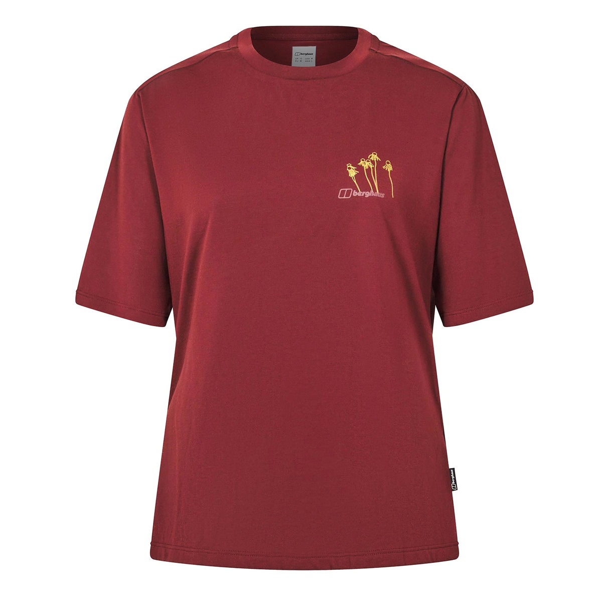 Berghaus W Coneflower Tee Red
