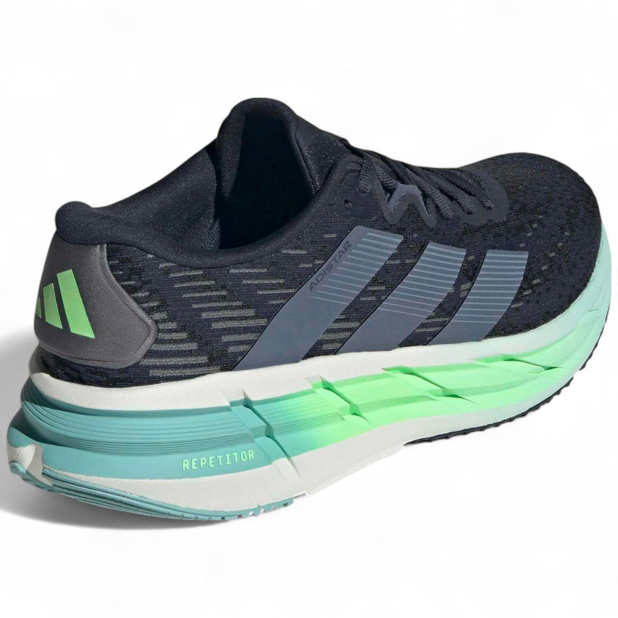 adidas Adistar 4 Mens Cushioned Regular-Fit Running Shoes
