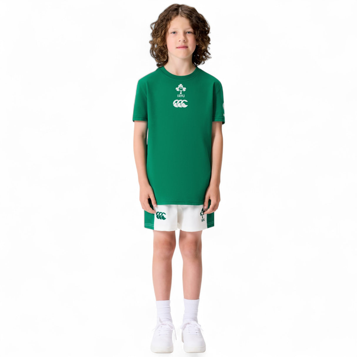 Canterbury IRFU Ireland Rugby 2025/26 Kids Team T-Shirt