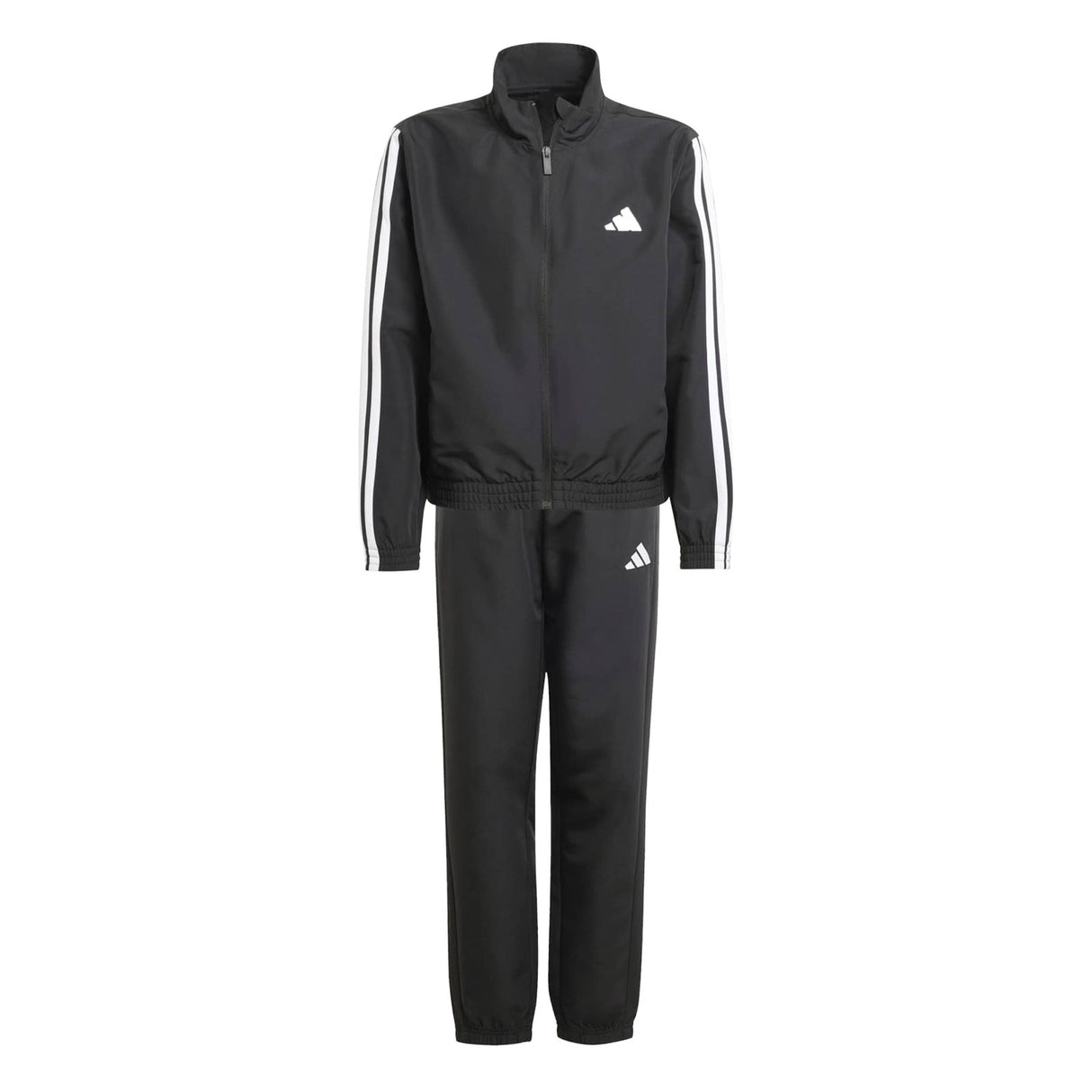 adidas Boys J 3S WV Track Suit Blk/Wh