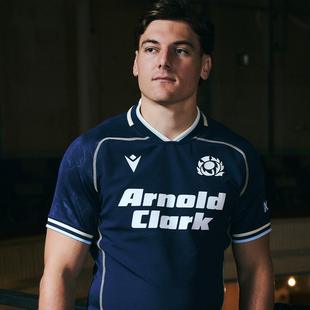 Macron Scotland Rugby 2026/27 Mens Home Replica Jersey