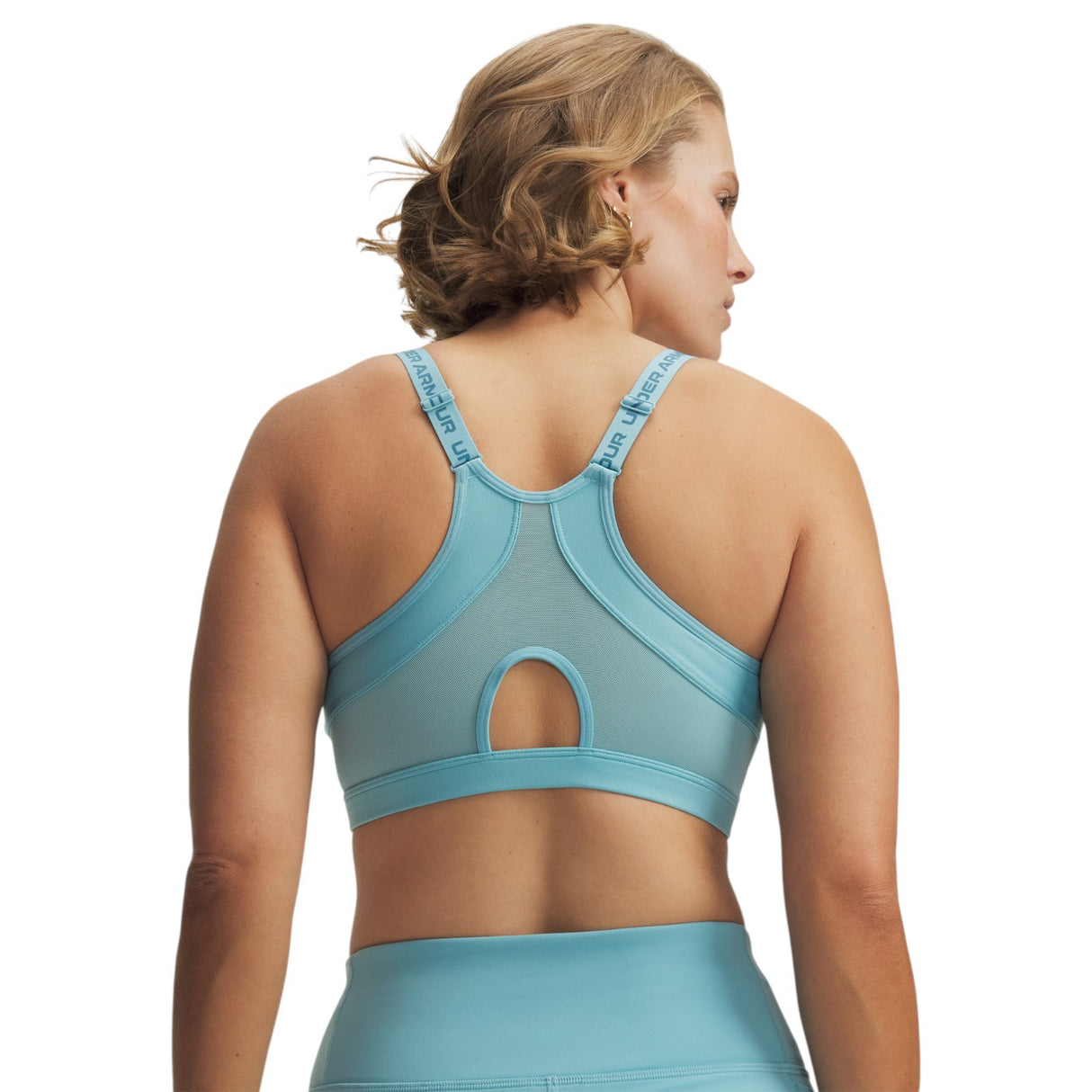 UA Infinity Low 2.0 Bra Blue